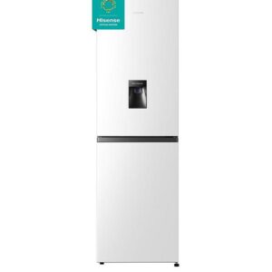 Hisense RB327N4WWE 55cm Wide, Total No Frost, Freestanding Fridge Freezer - White